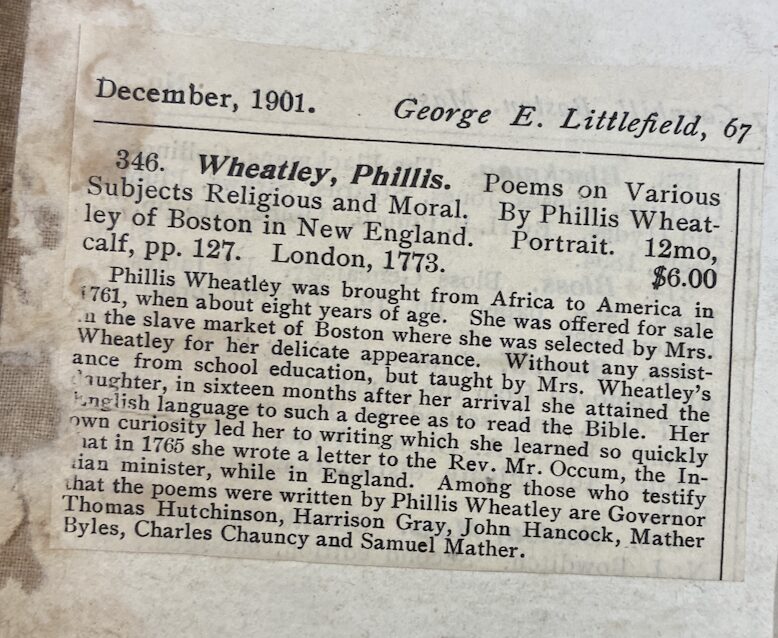 Help expand the Wheatley Census